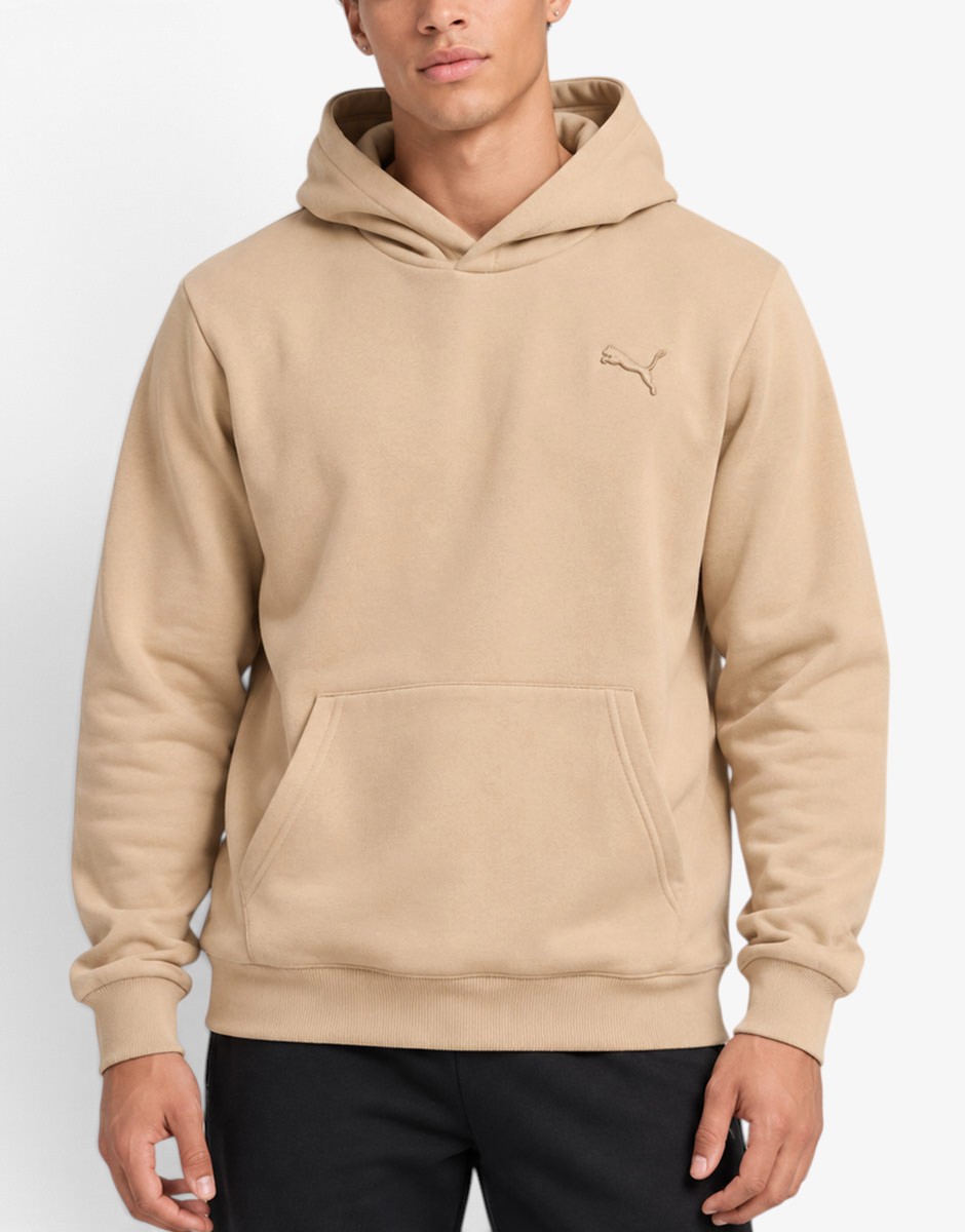 PUMA MIF Embroidery Hoodie M Beige