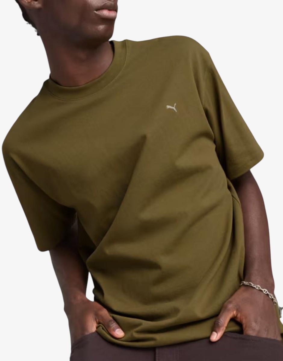 PUMA MMQ Tee Olive Green