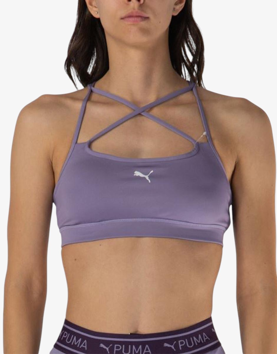 PUMA Move Strappy Bra Purple