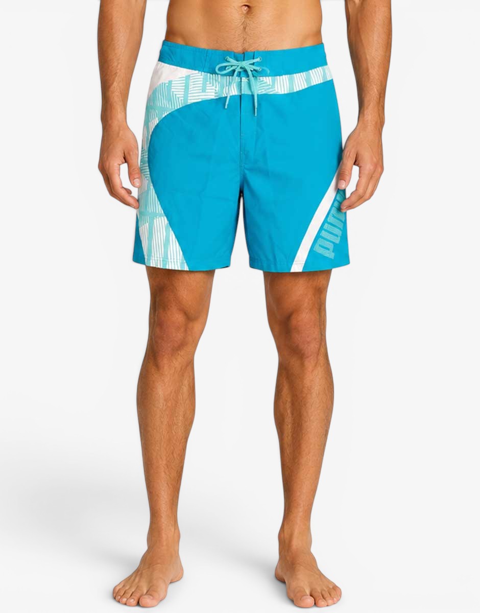 PUMA No1 Logo Board Short Blue
