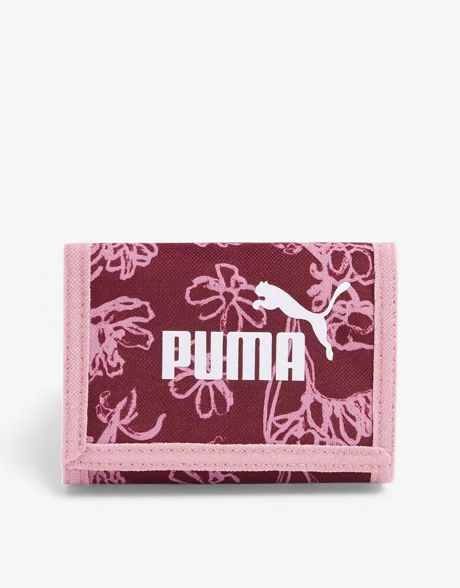 PUMA Phase All-Over Print Wallet Pink