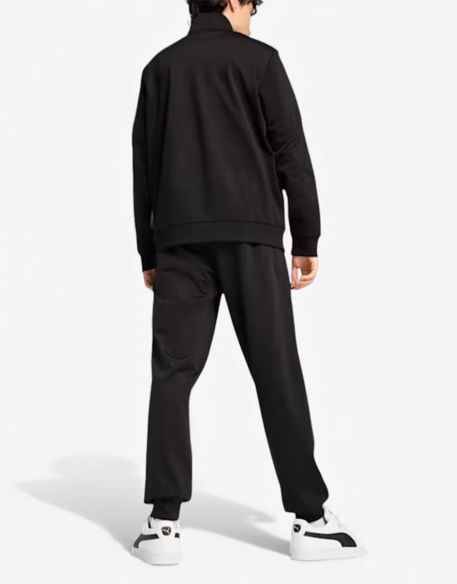 PUMA Poly Colorblock Suit Black/White