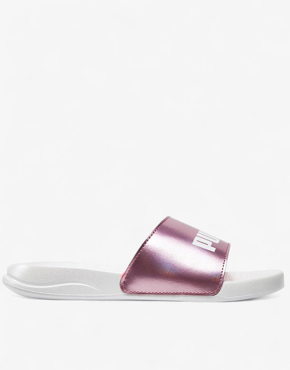 PUMA Popcat 20 Girl Power Slides Pink/White