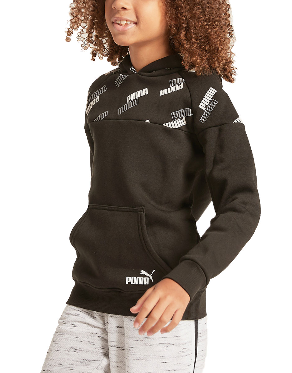 PUMA Power Aop Hoodie FL Black