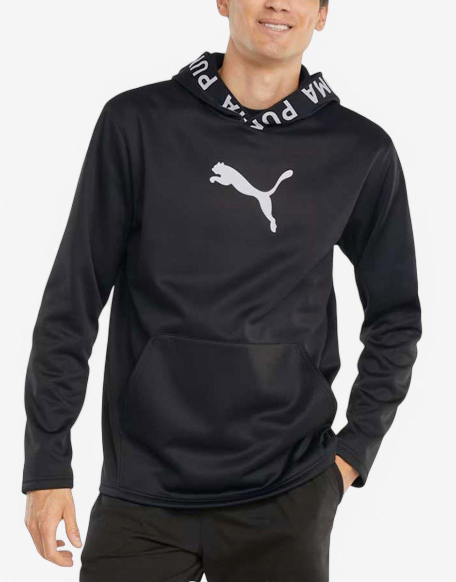 PUMA Power Fleece Training Hoodie Black