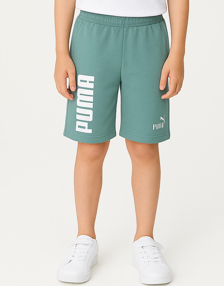 PUMA Power Shorts Green