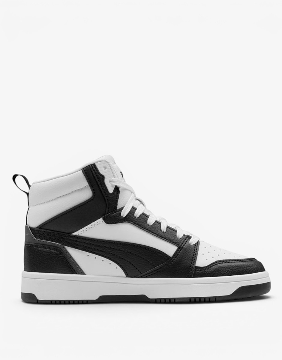 PUMA Rebound V6 Mid Sneakers White/Black