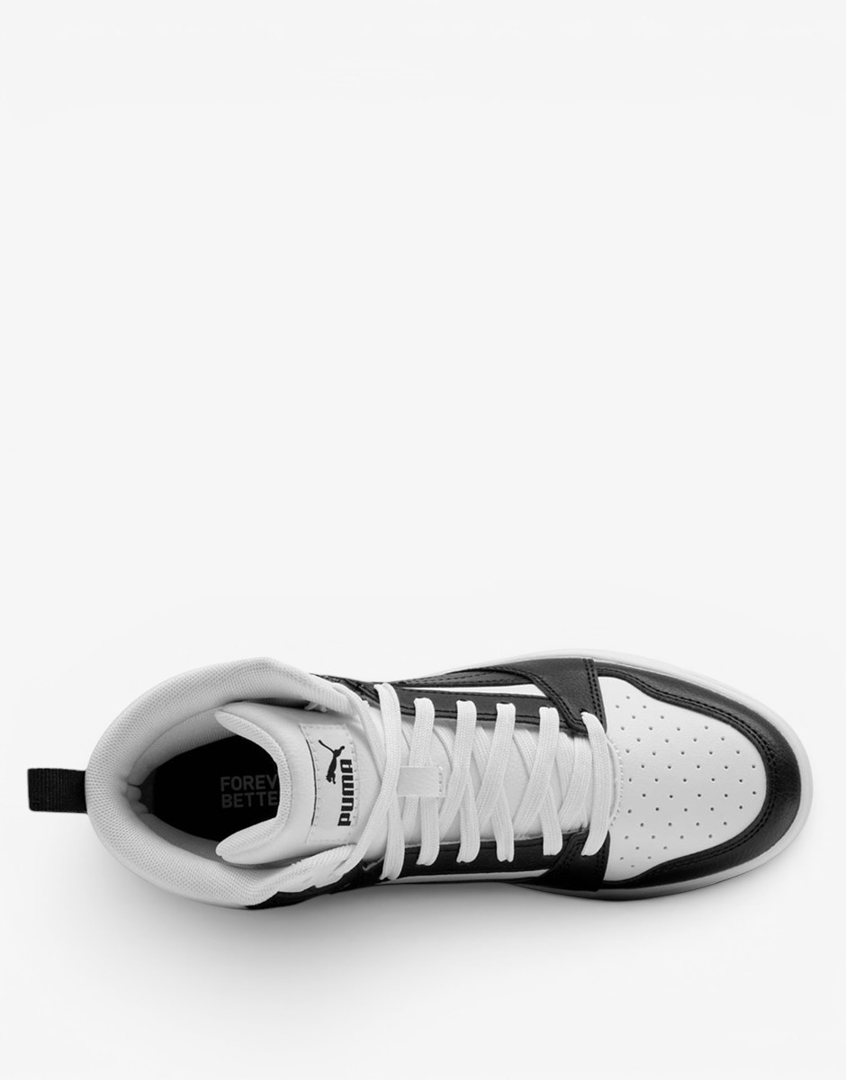 PUMA Rebound V6 Mid Sneakers White/Black