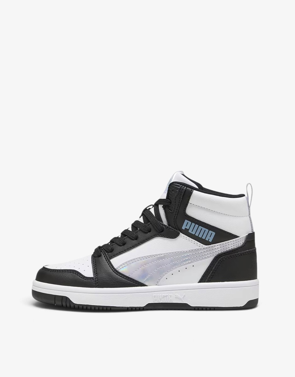 PUMA Rebound V6 Mid Space Belle Jr White/Black