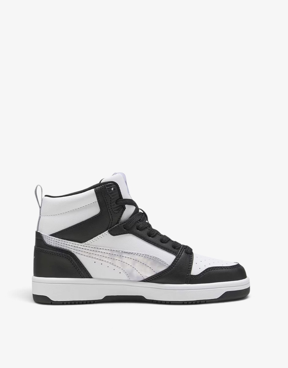 PUMA Rebound V6 Mid Space Belle Jr White/Black