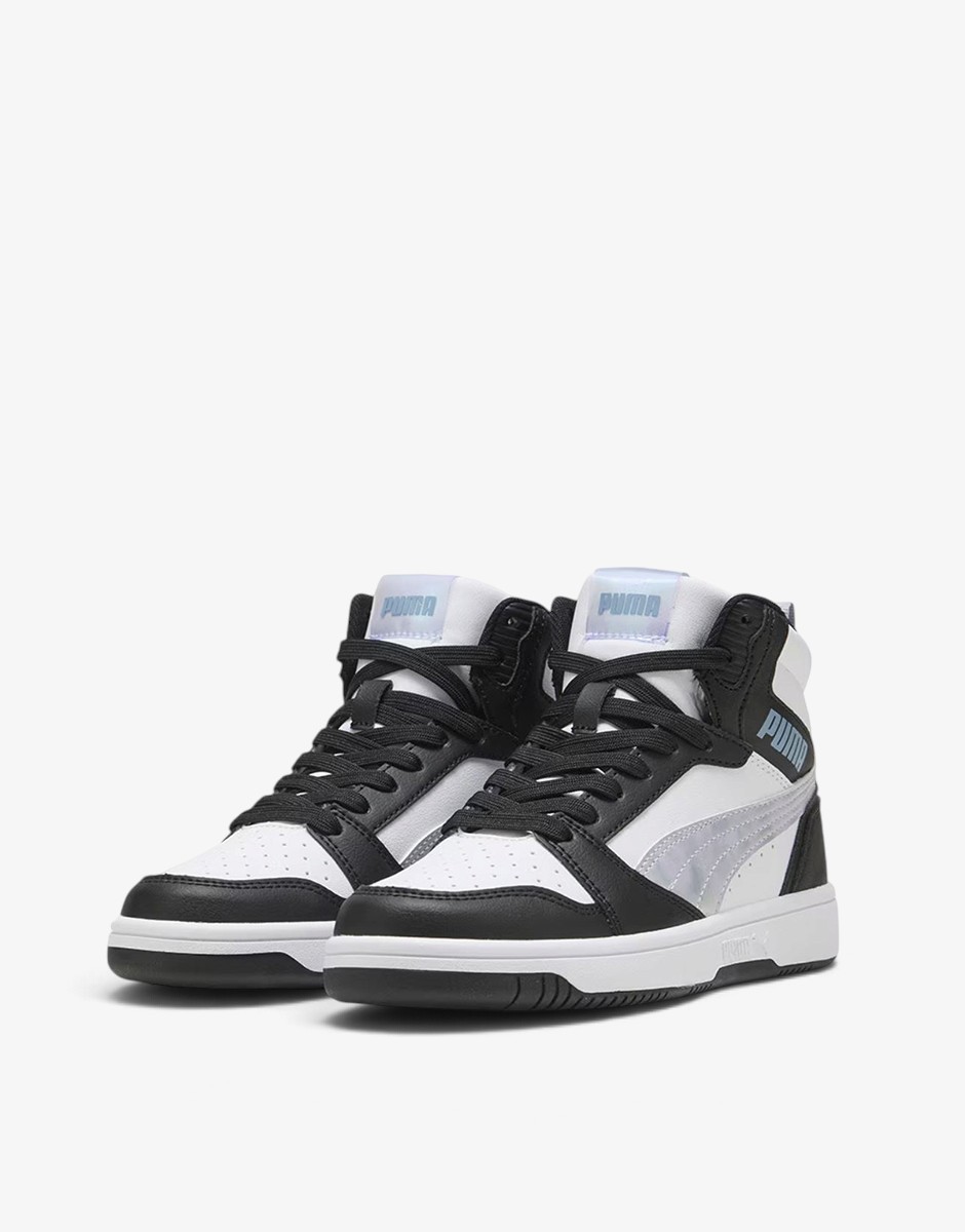 PUMA Rebound V6 Mid Space Belle Jr White/Black