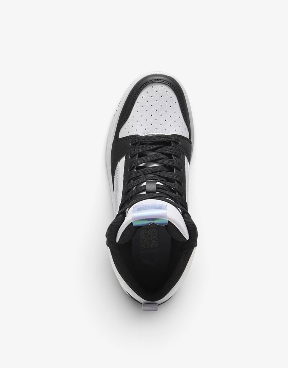 PUMA Rebound V6 Mid Space Belle Jr White/Black