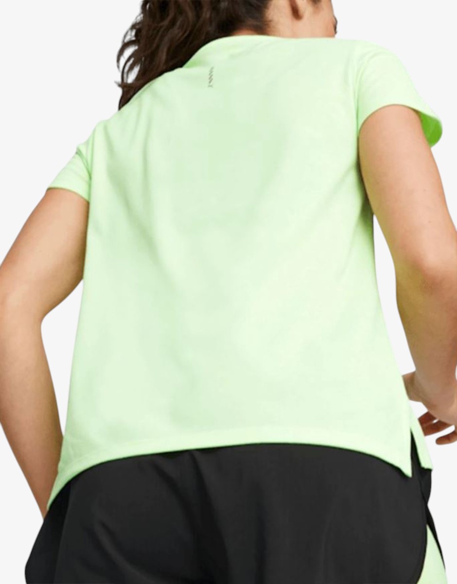 PUMA Run Favorite Heathe Ss Tee Green