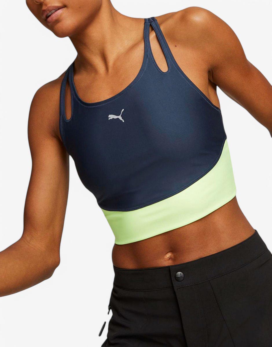 PUMA Run Ultraform Bra Navy