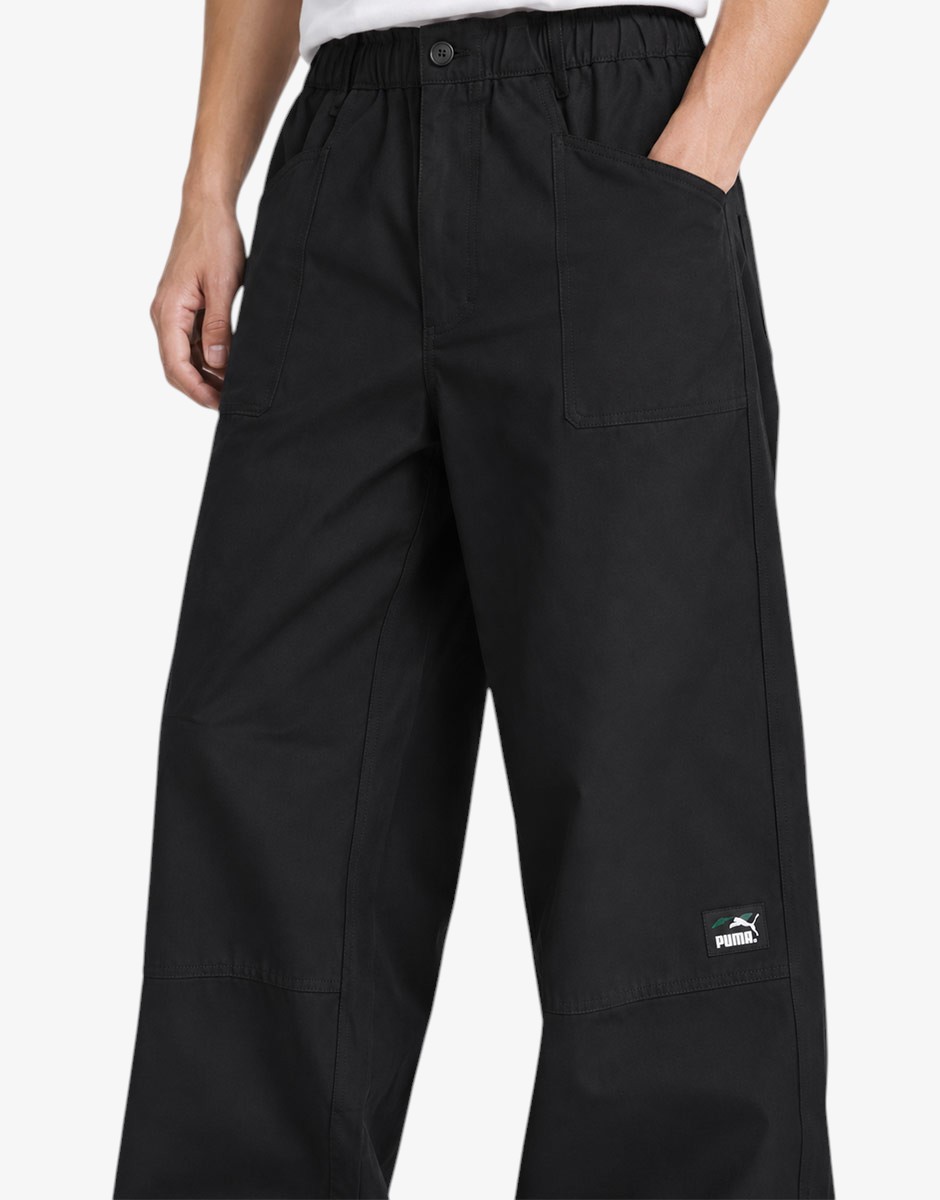 PUMA Skateboard Casual Pants Black