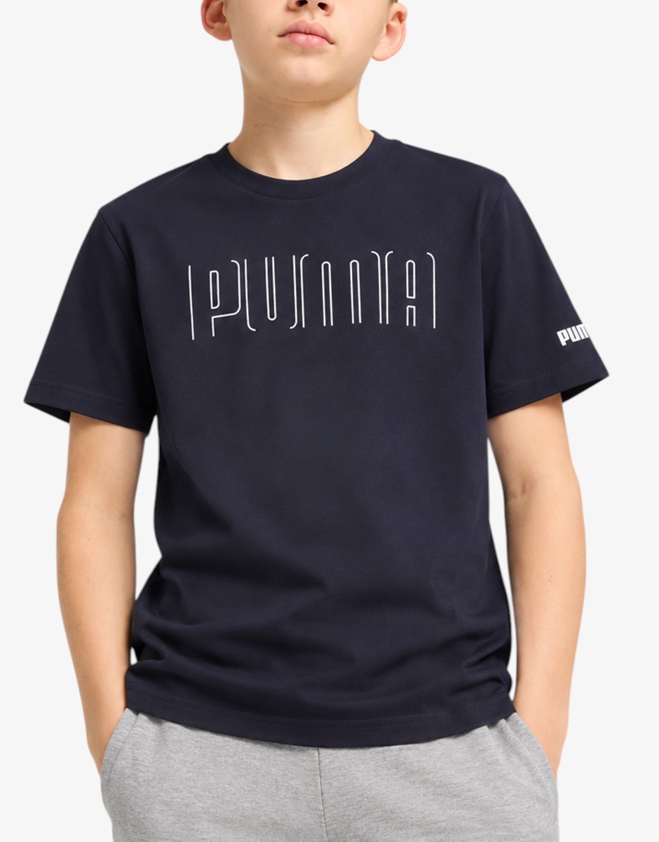 PUMA Sport Graphic Tee B Black