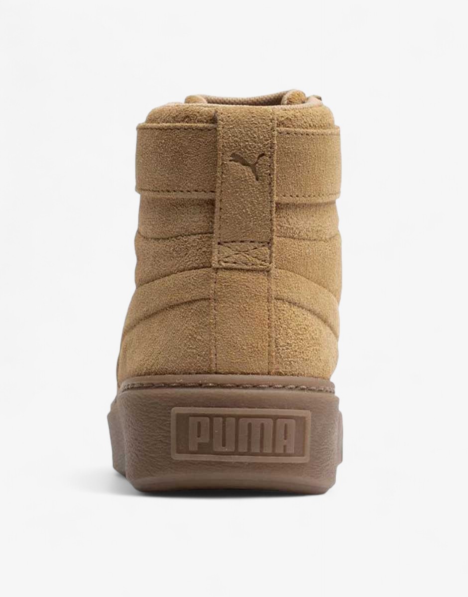 PUMA Suede Platform Mid Shoes Beige