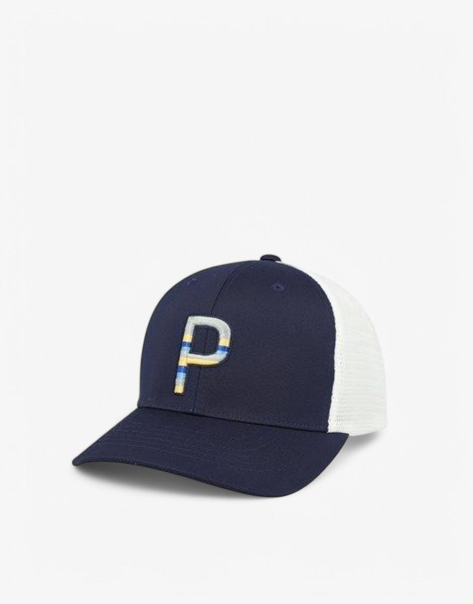 PUMA Sundown Trucker Snapback P Cap Blue/White