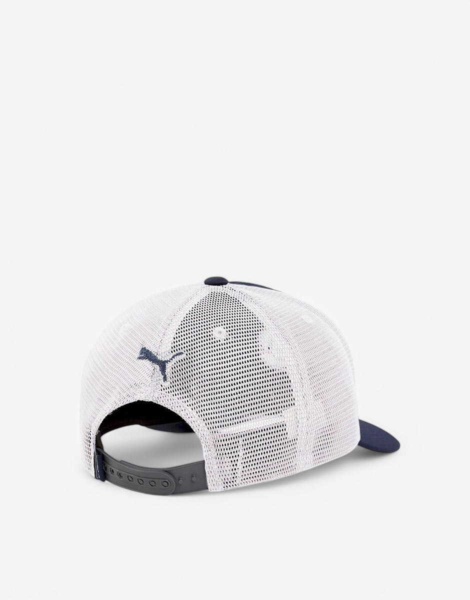 PUMA Sundown Trucker Snapback P Cap Blue/White