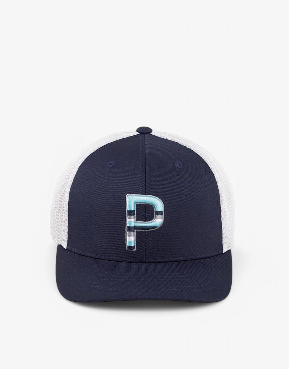 PUMA Sundown Trucker Snapback P Cap Blue/White