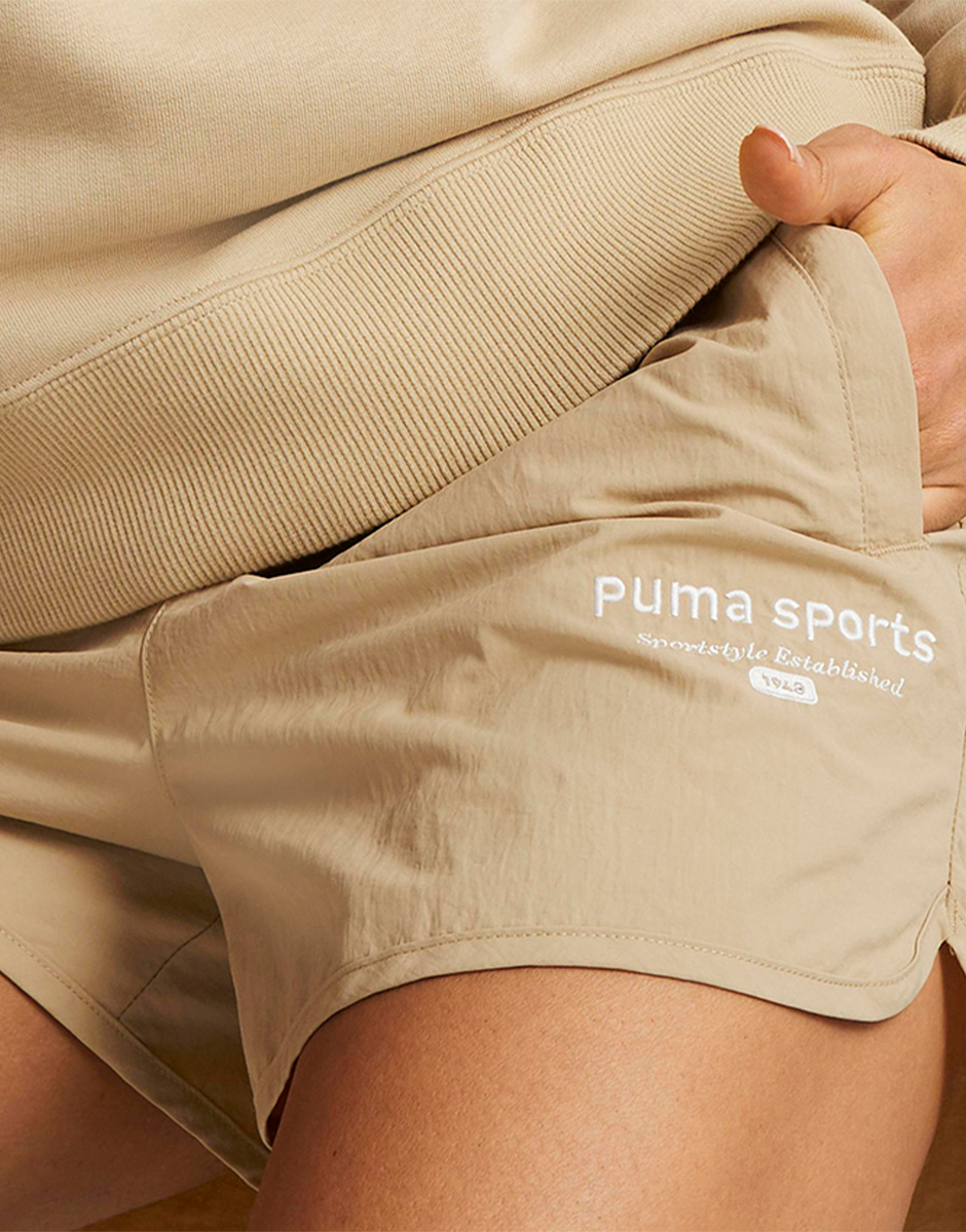 PUMA Team Shorts W Beige