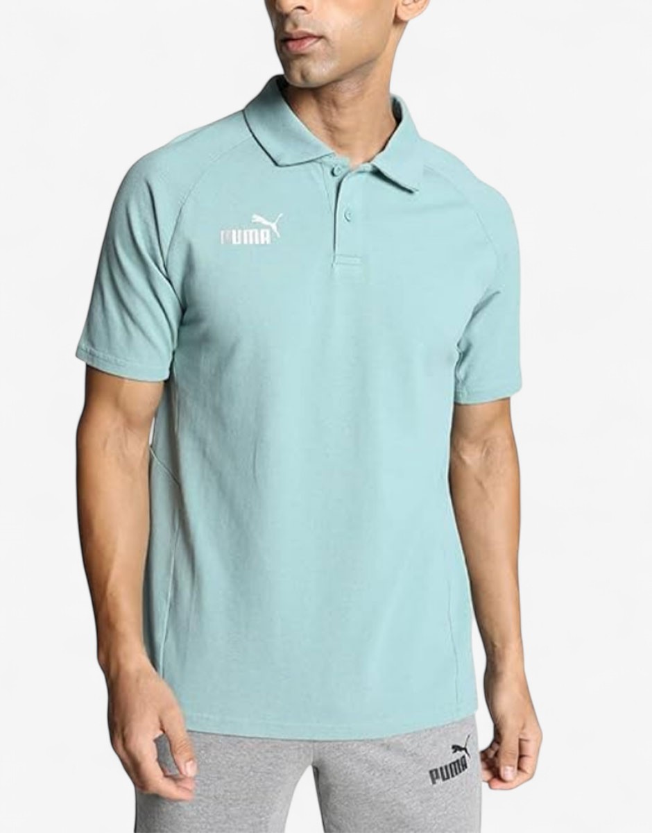 PUMA TeamFinal Casuals Polo Green