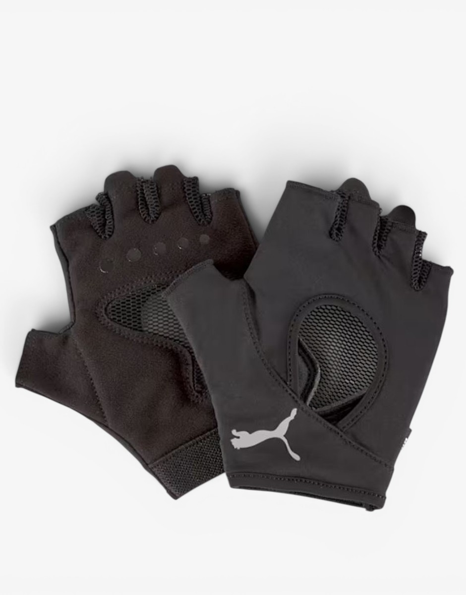 PUMA Tr Ess Gym Cut Fingered Gloves Black