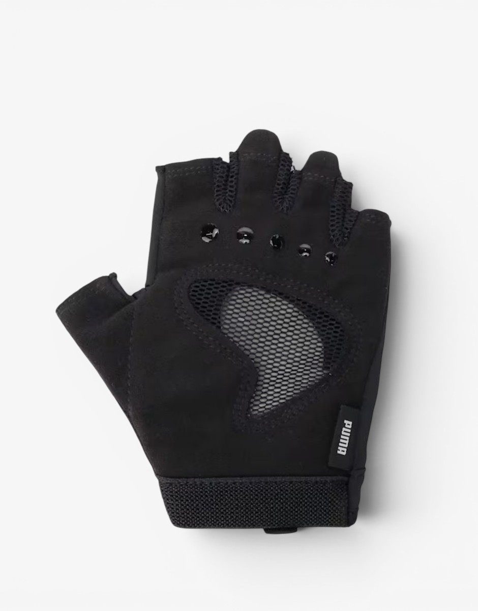 PUMA Tr Ess Gym Cut Fingered Gloves Black