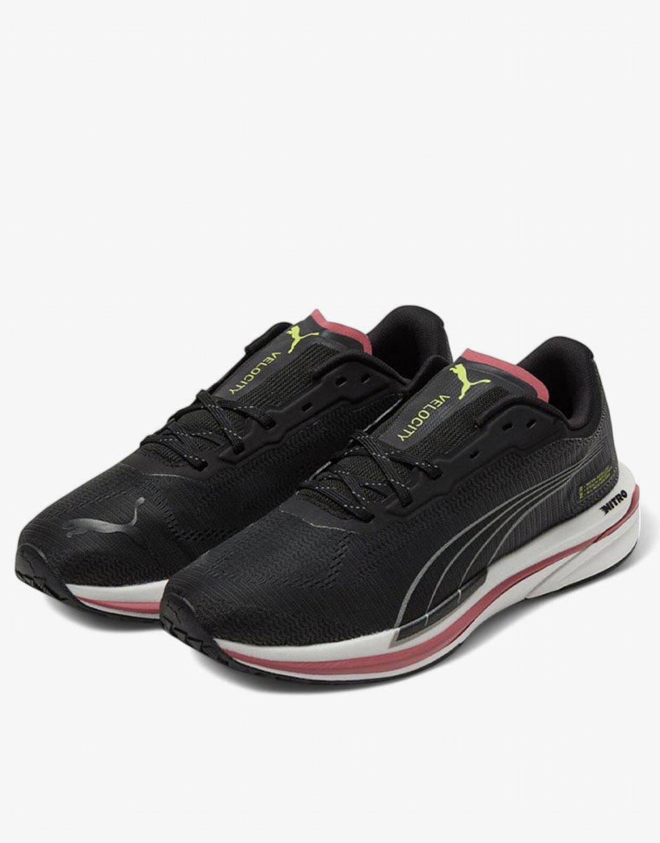PUMA Velocity Nitro Water Repellent Running Shoes Black