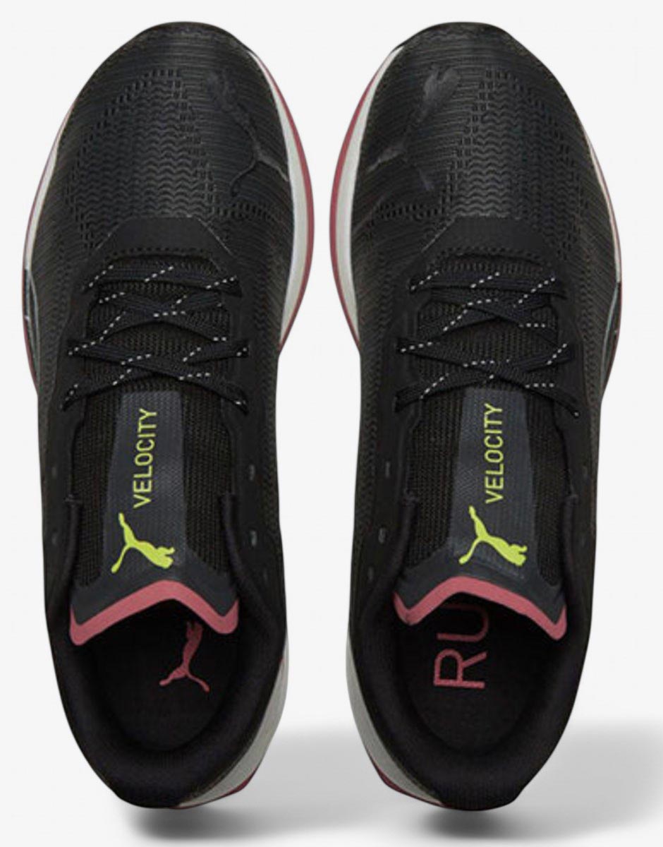 PUMA Velocity Nitro Water Repellent Running Shoes Black