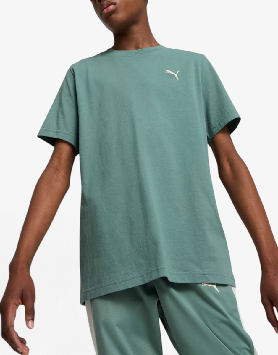 PUMA Wardrobe Ess Tee B Green