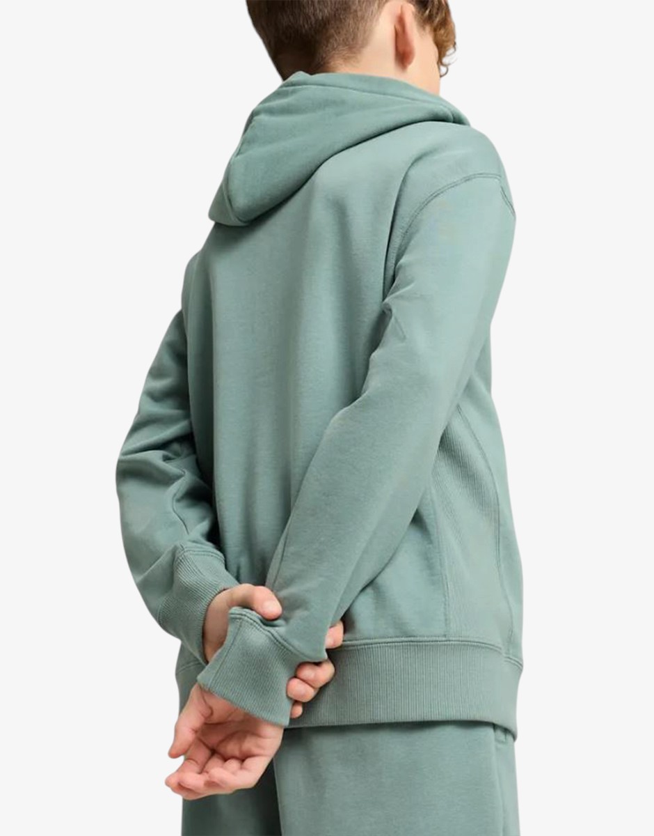 PUMA Wardrobe Essentials Relaxed Hoodie Youth Green