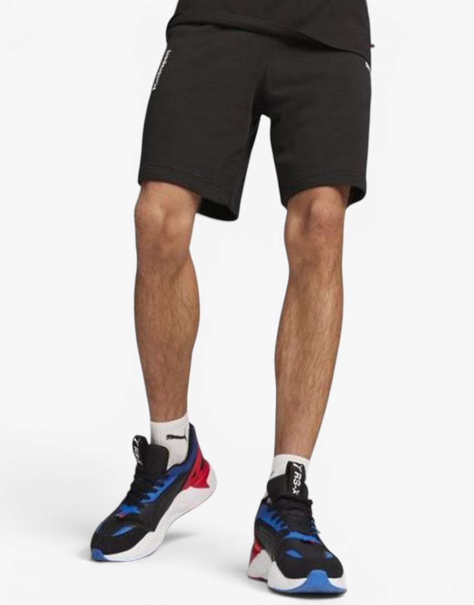 PUMA x BMW Mms Ess Sweat Shorts FT Black