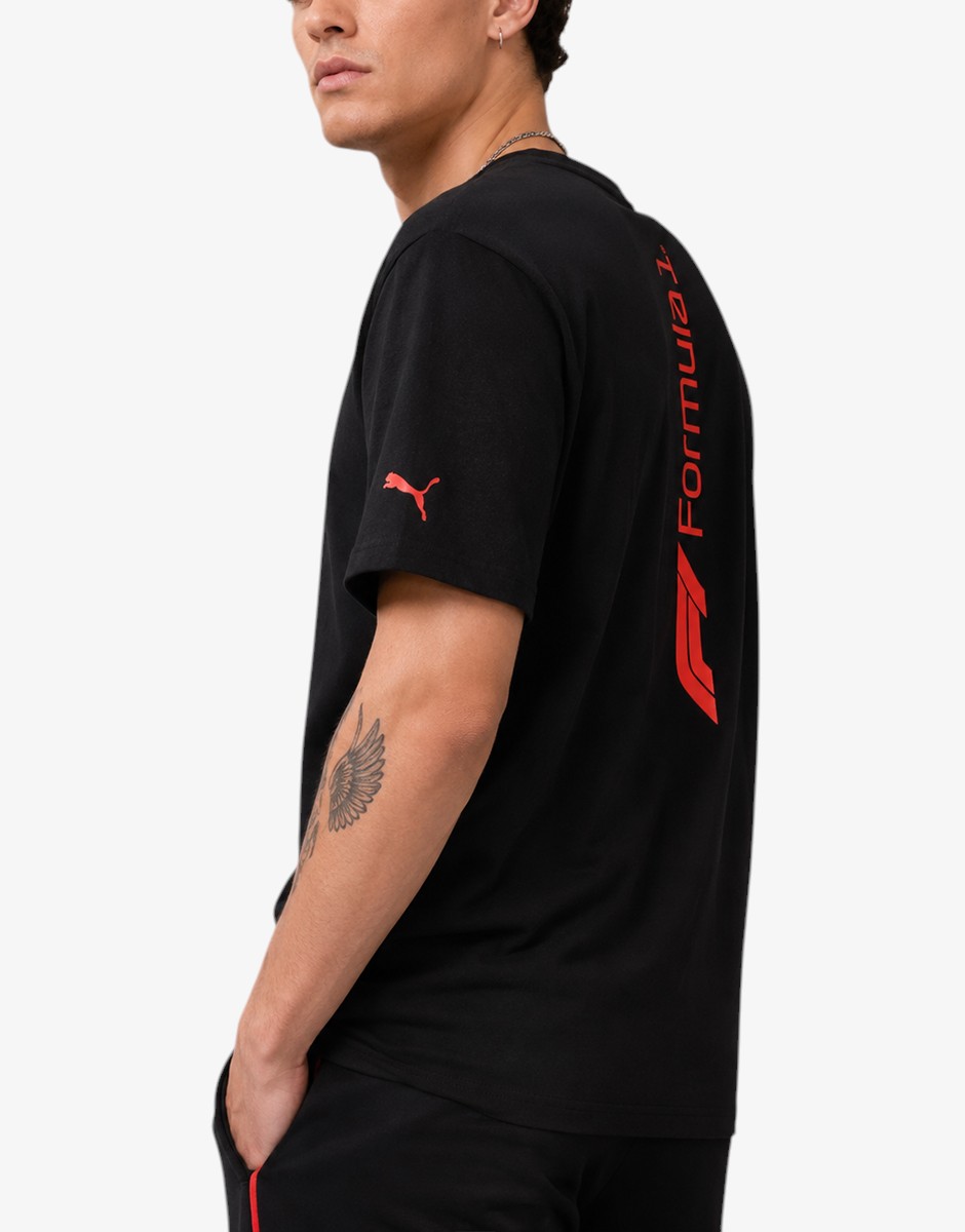 PUMA x Formula 1 Ess Casual Tee Black