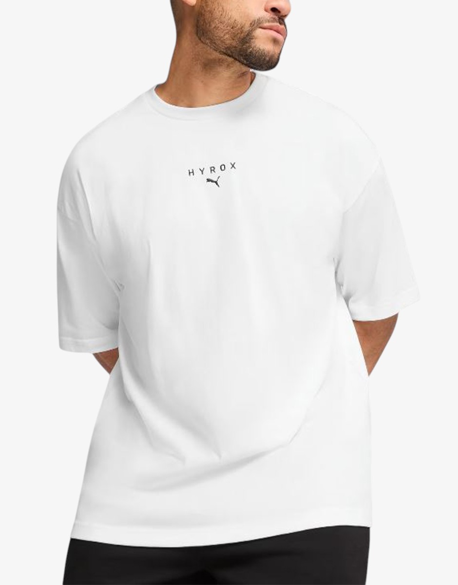 PUMA x HYROX M Oversize Tee White