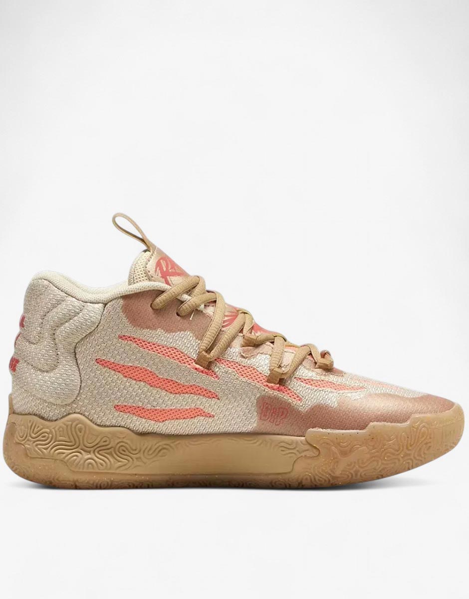 PUMA x LaMelo Ball Mb.03 Basketball Shoes Beige/Gold