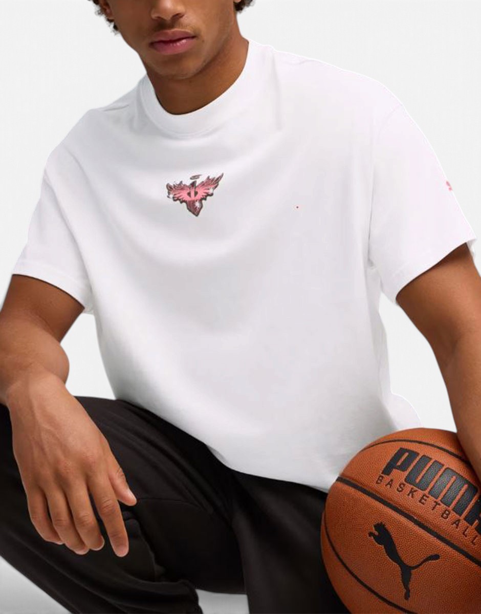 PUMA x Melo Alwayz On 1 Basketball Tee White
