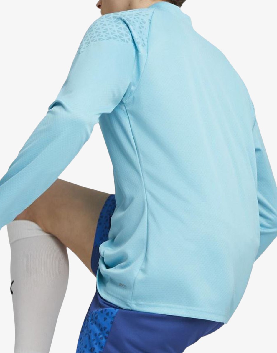 PUMA x Olympic of Marseille Training 1/4 Zip Top Pro Blue