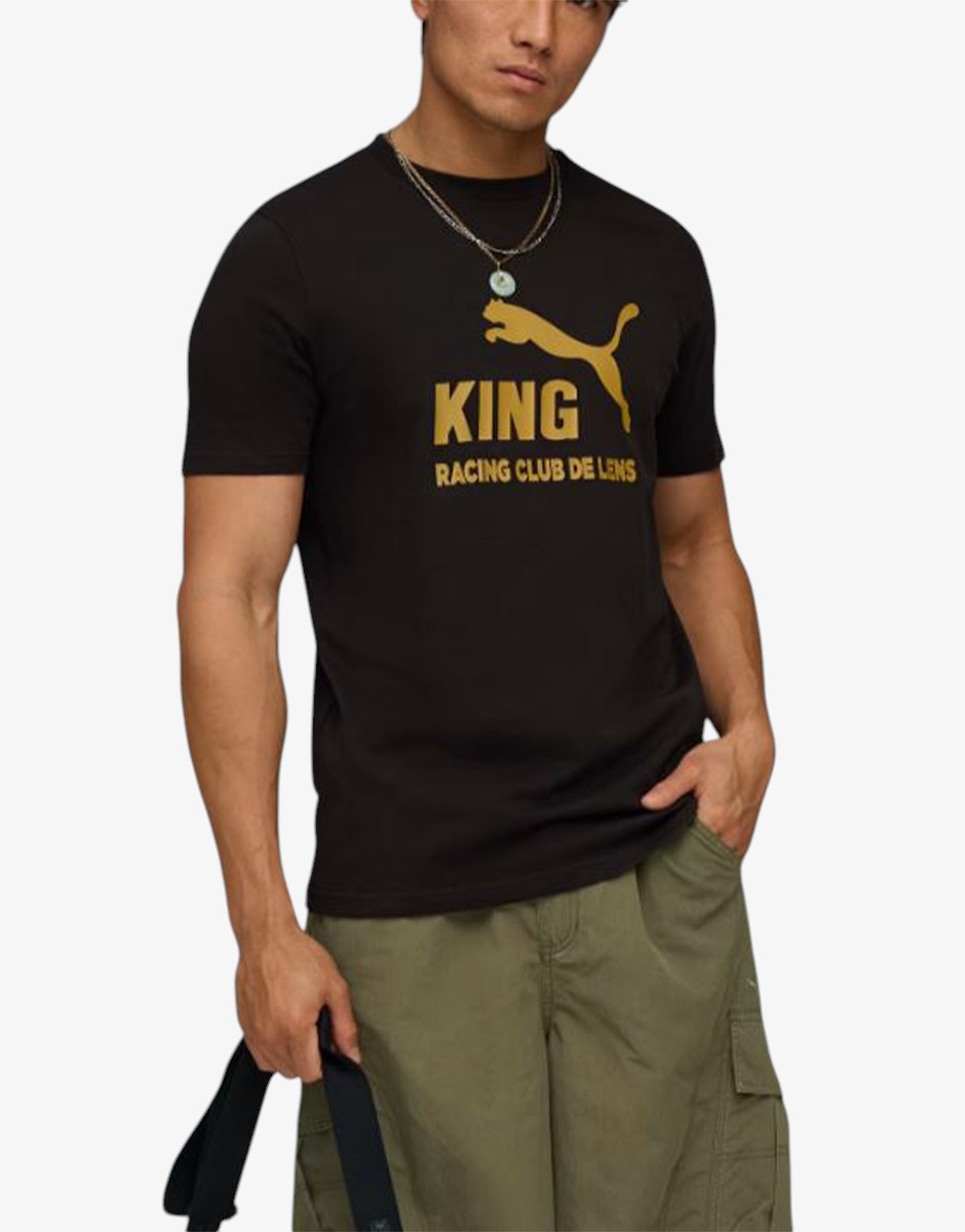 PUMA x RC Lens KING Logo Tee Black