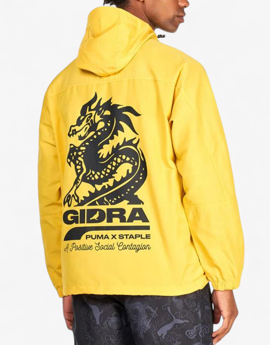 PUMA x Staple Anorak Jacket Yellow