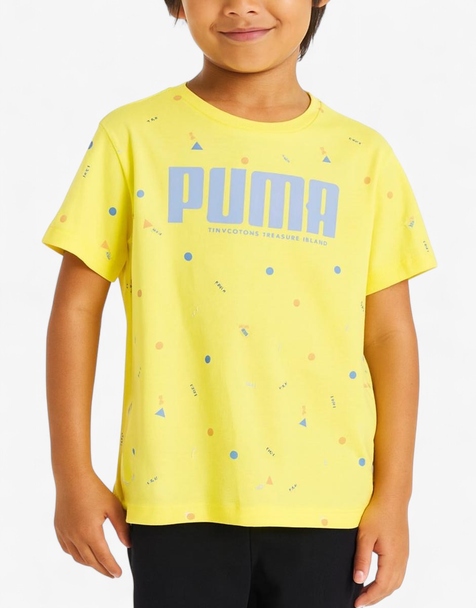 PUMA x Tinycottons Tee Yellow