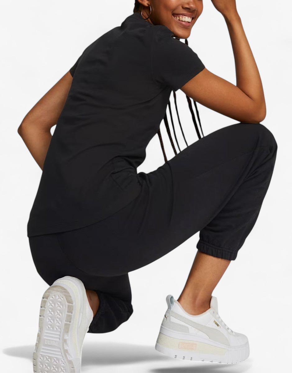 PUMA Classics Slim Tee Black
