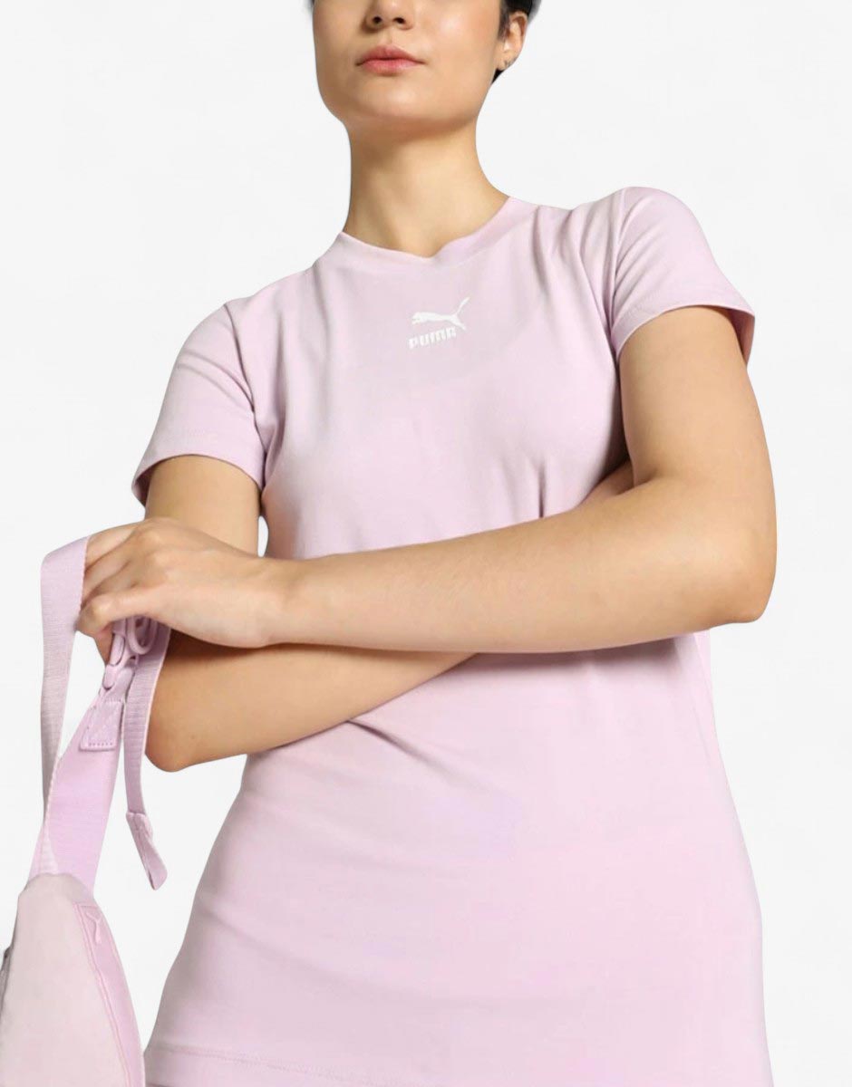 PUMA Classics Slim Tee Light Purple