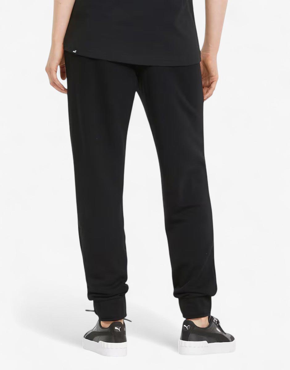PUMA Essentials+ Embroidery Pants Black