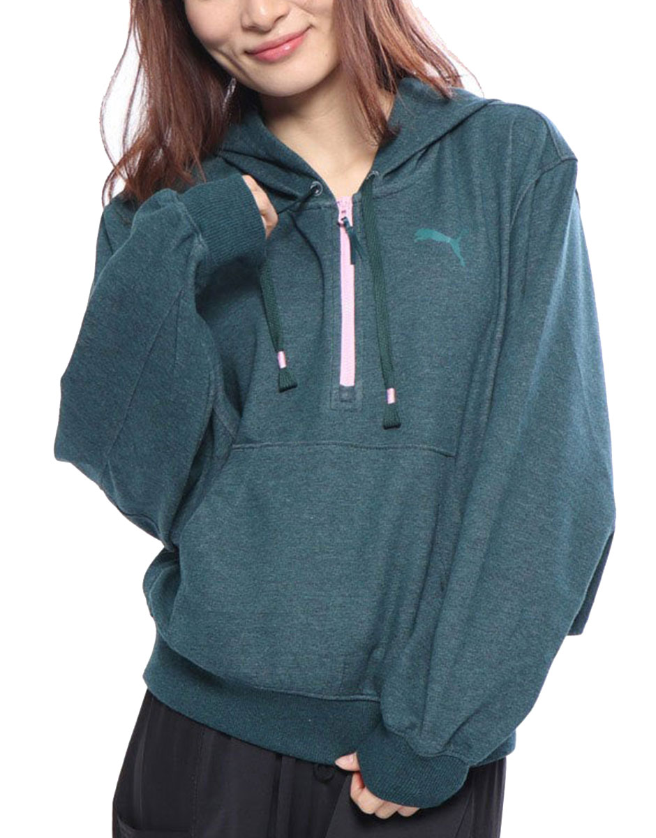 PUMA Feel It Cover Up Sweater Green