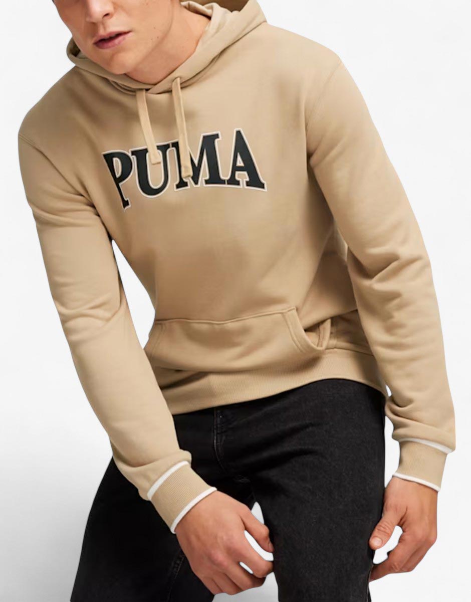 PUMA Squad Hoodie Beige