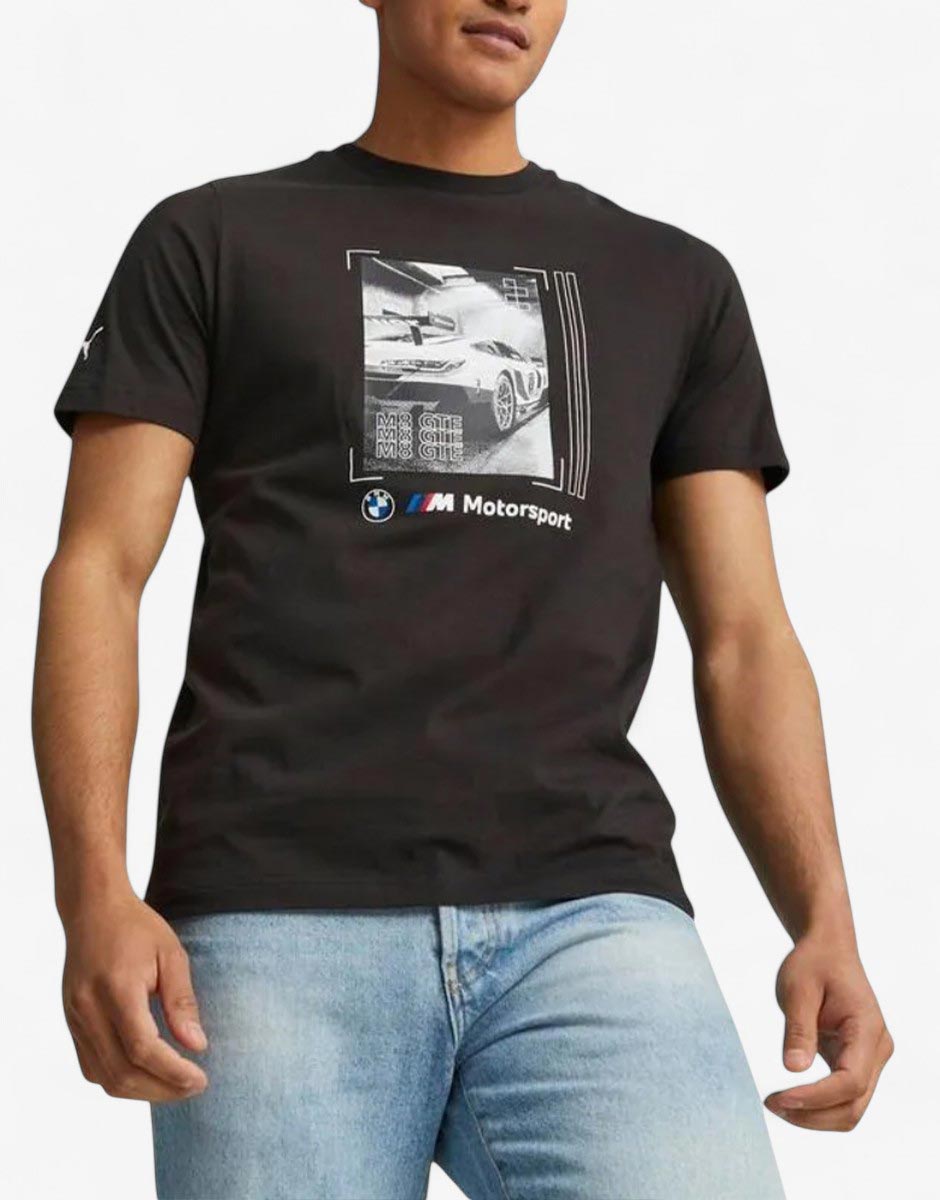 PUMA x BMW M Motorsport Graphic Tee Black