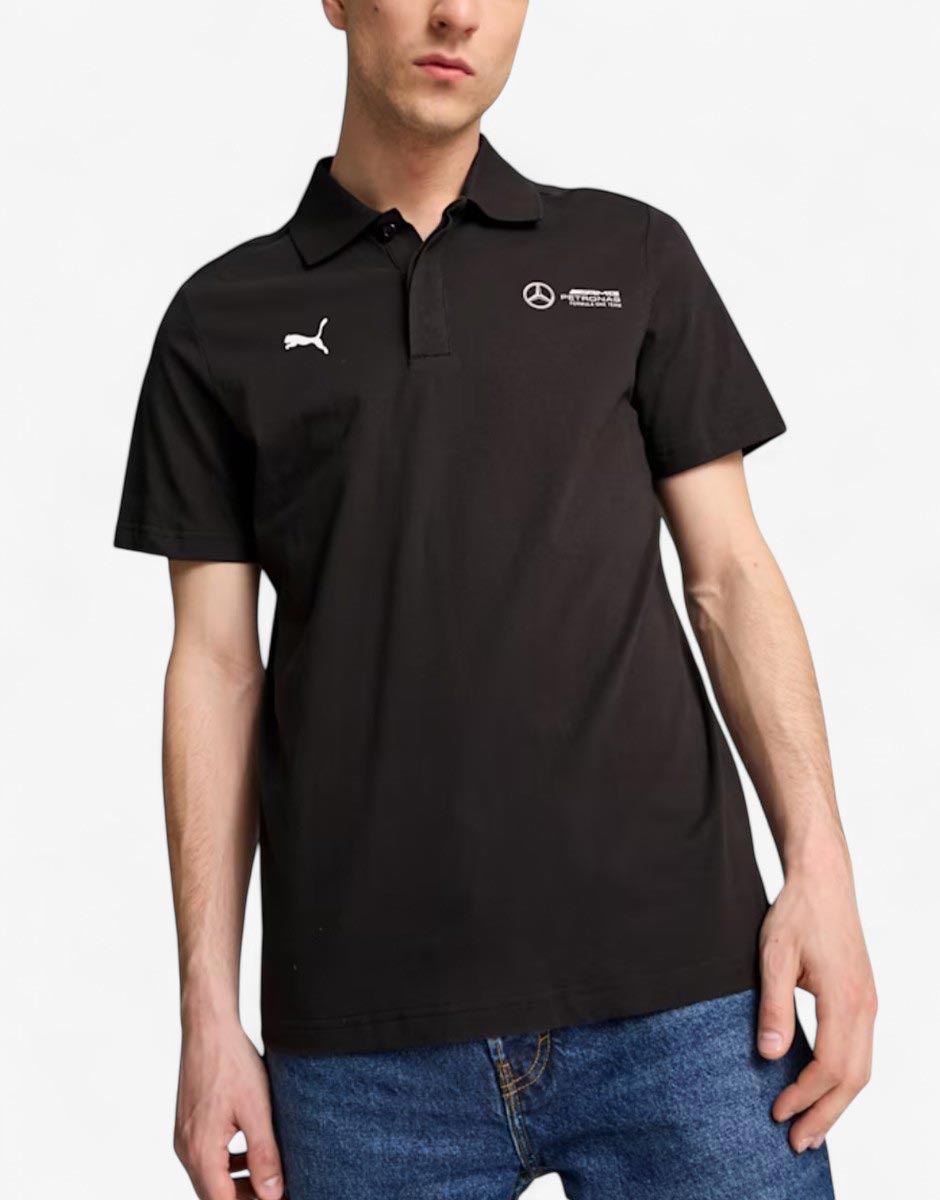 PUMA x Mercedes AMG Petronas F1 Ess Polo Black