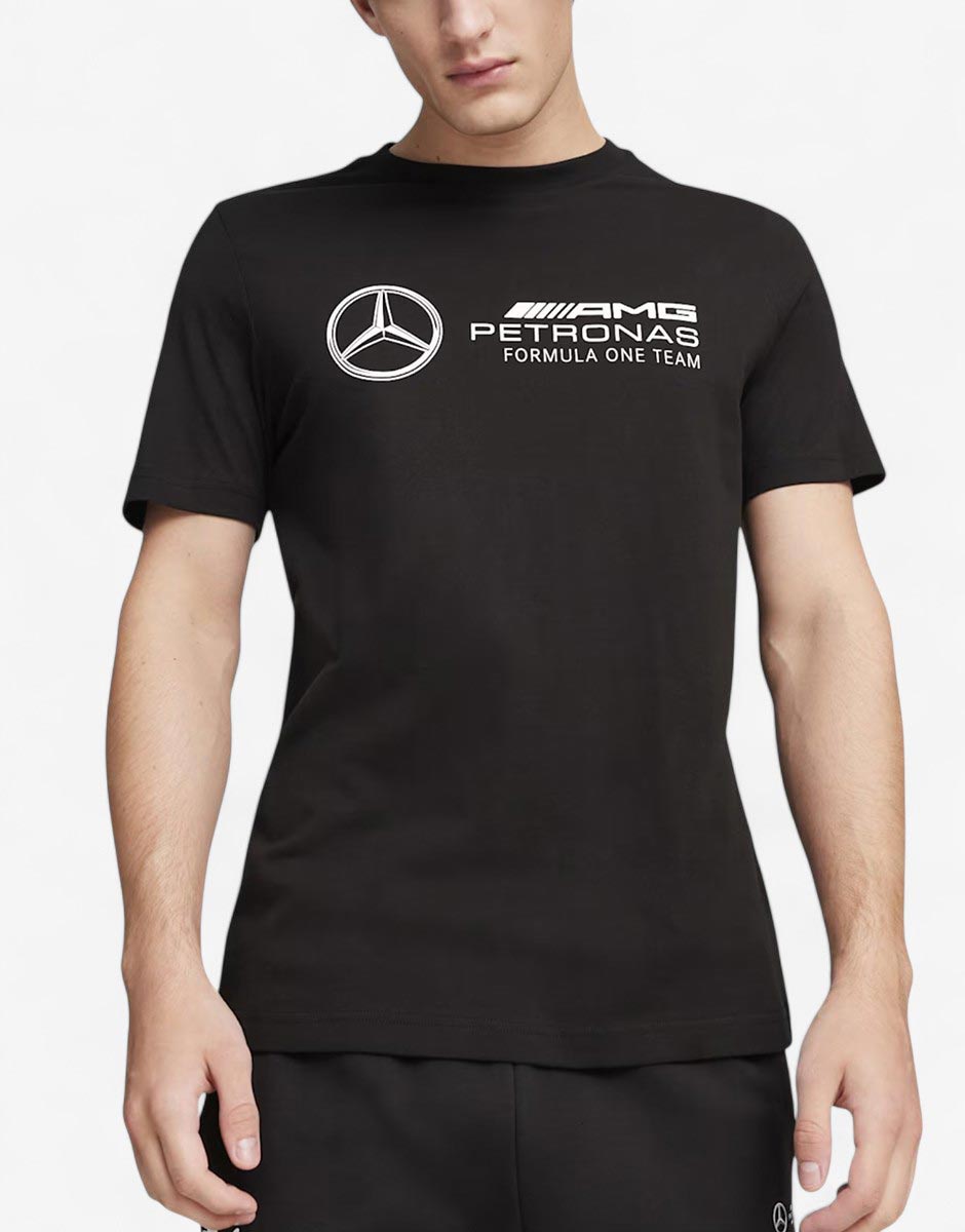 PUMA x Mercedes AMG Petronas Motorsport Ess Logo Tee Black