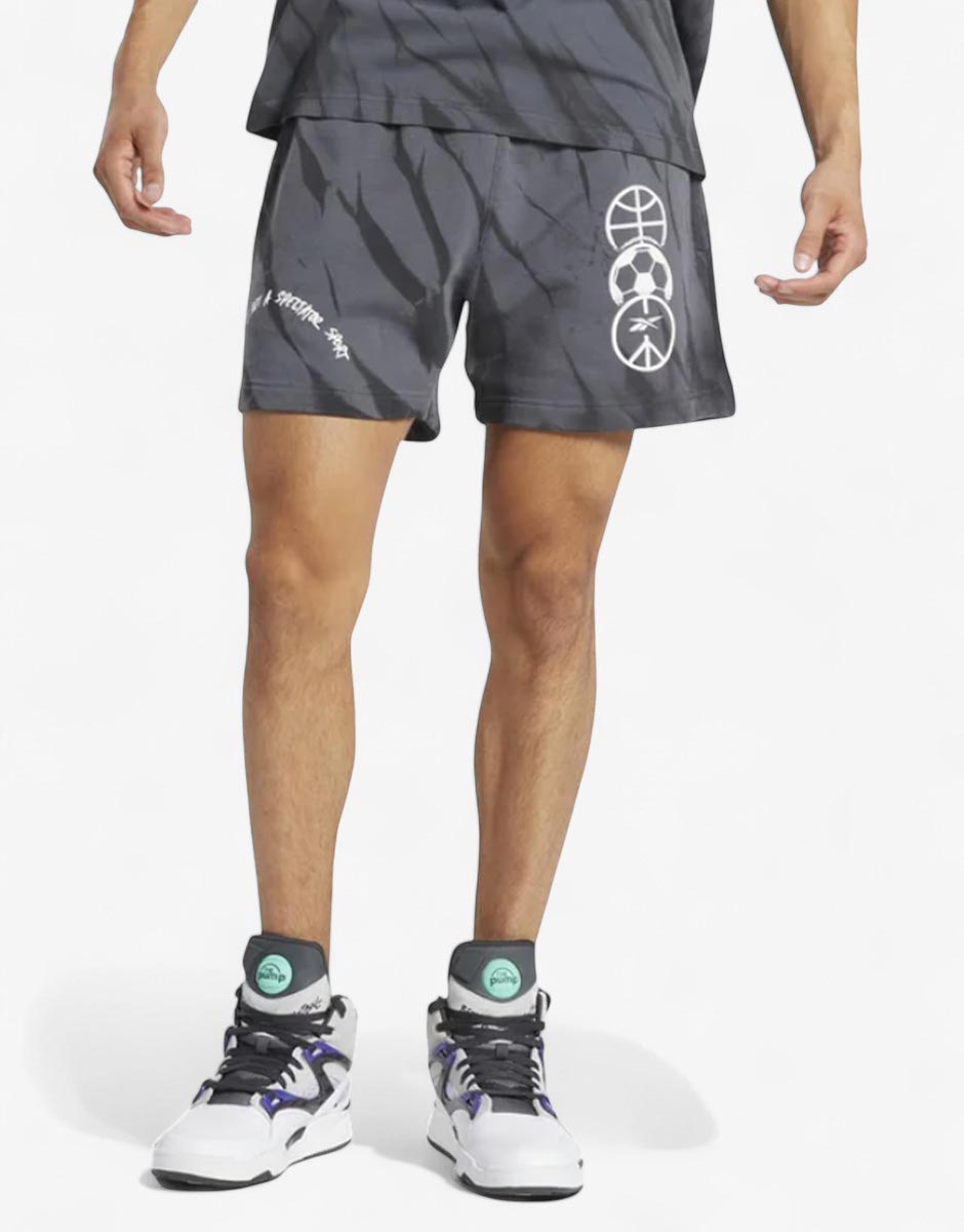 REEBOK Classics Block Party Shorts Grey